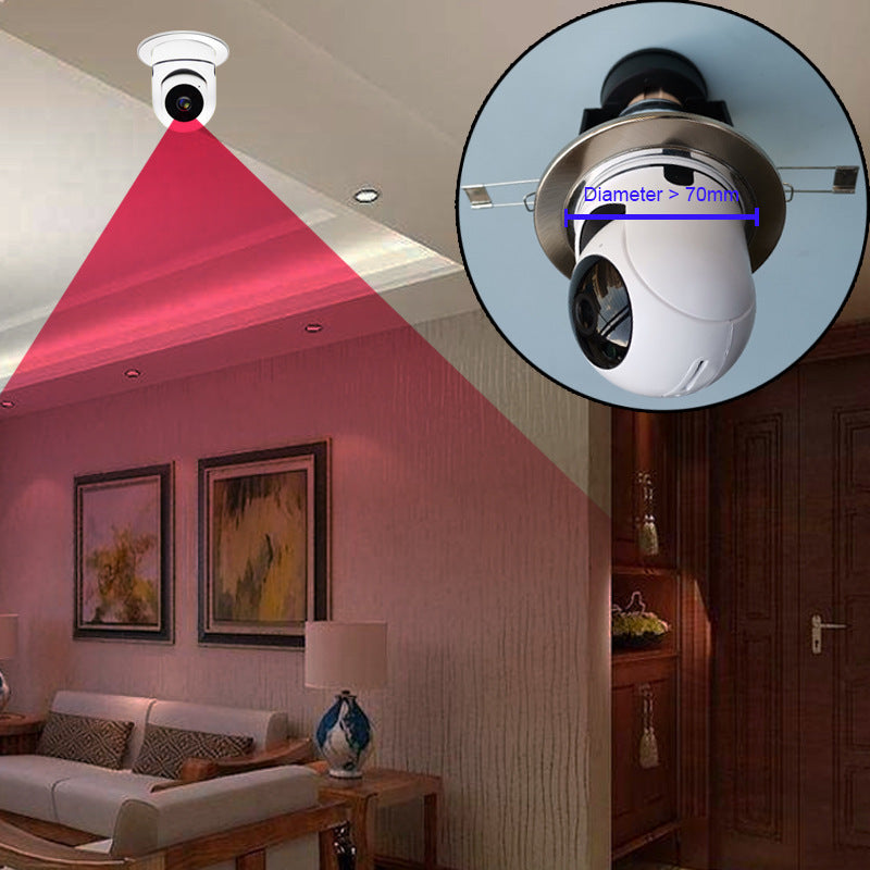 Wireless Bulb Camera – Discretion and Security in High Definition!