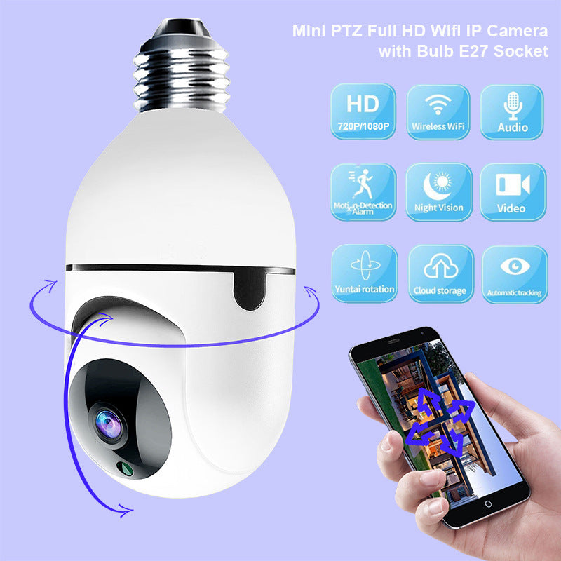 Wireless Bulb Camera – Discretion and Security in High Definition!